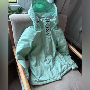Girls Roxy 10-12 winter coat. Some wear on bottom